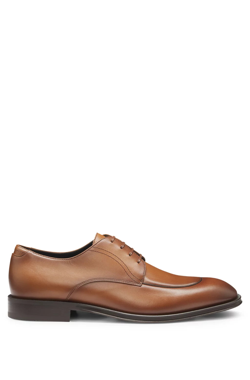 Boss Leather Derby shoes with apron toe