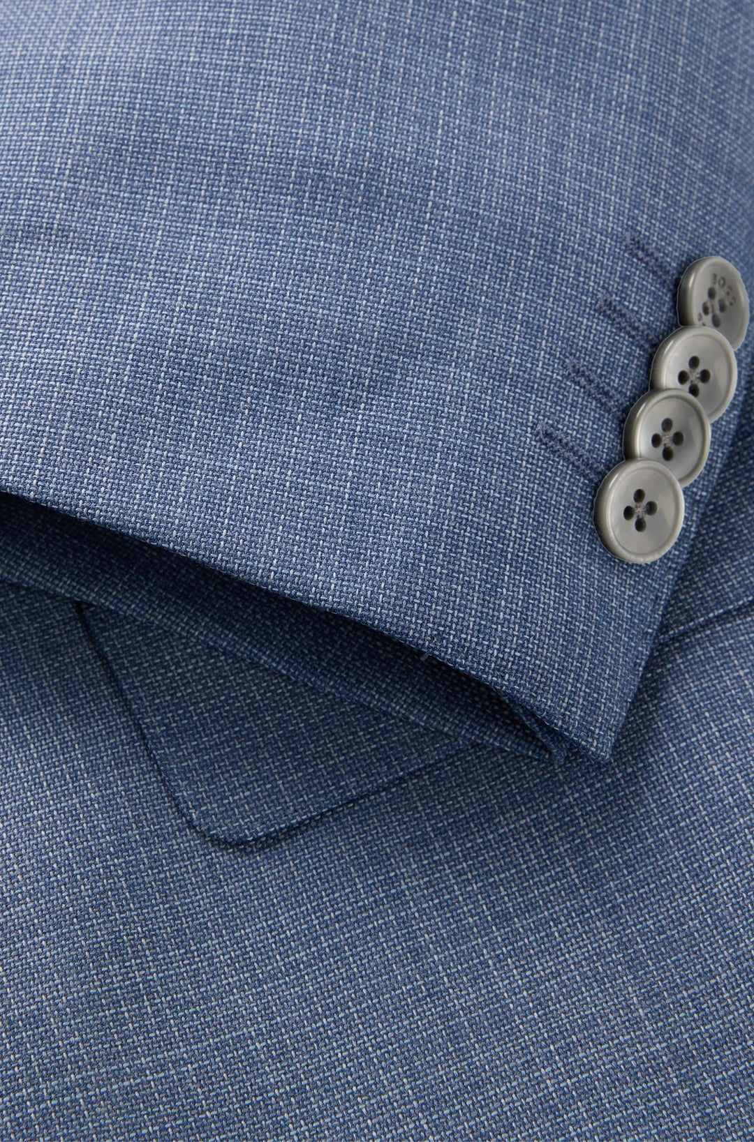 Boss Slim-fit suit in patterned wool