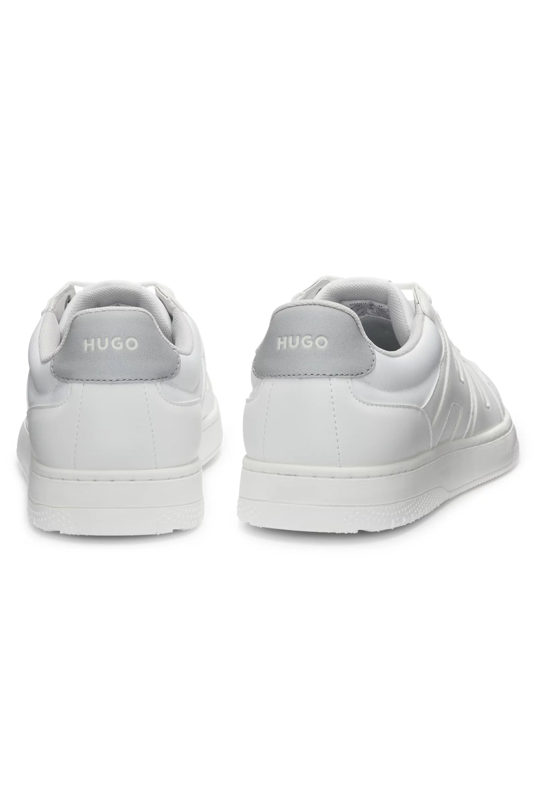 Hugo Faux-leather trainers with logo uppers