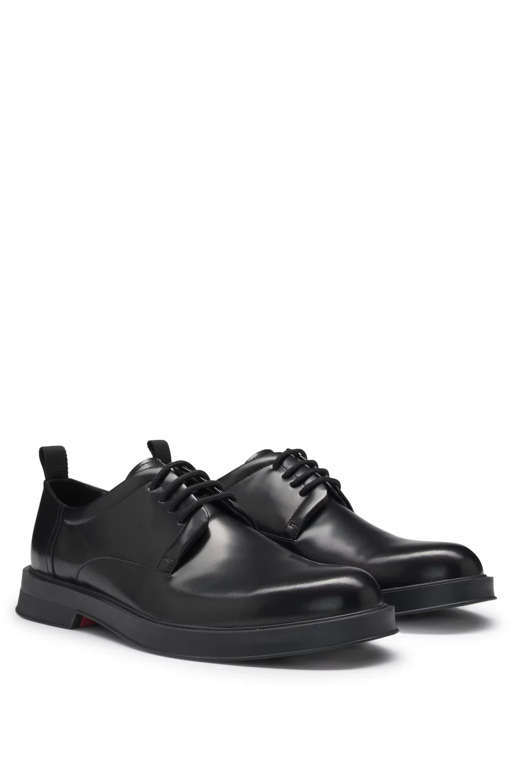 Hugo Derby shoes in brush-off leather