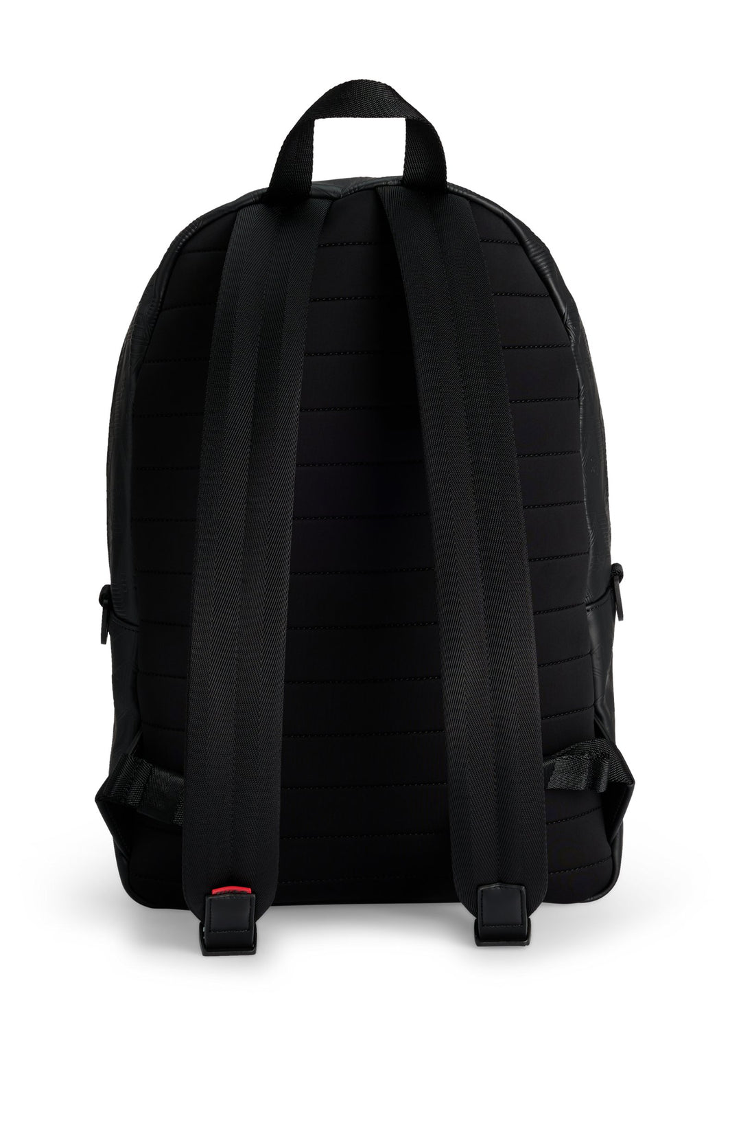 Hugo Faux-leather backpack with geometric and stacked logos