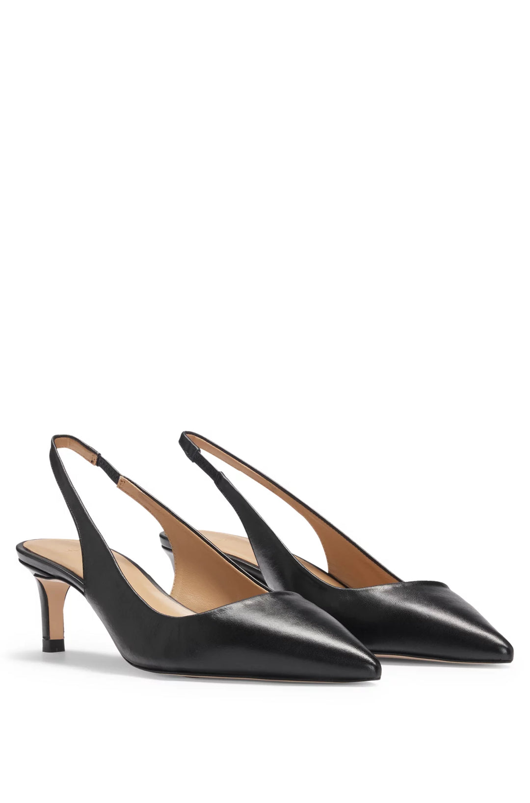 BOSS Slingback pumps in nappa leather