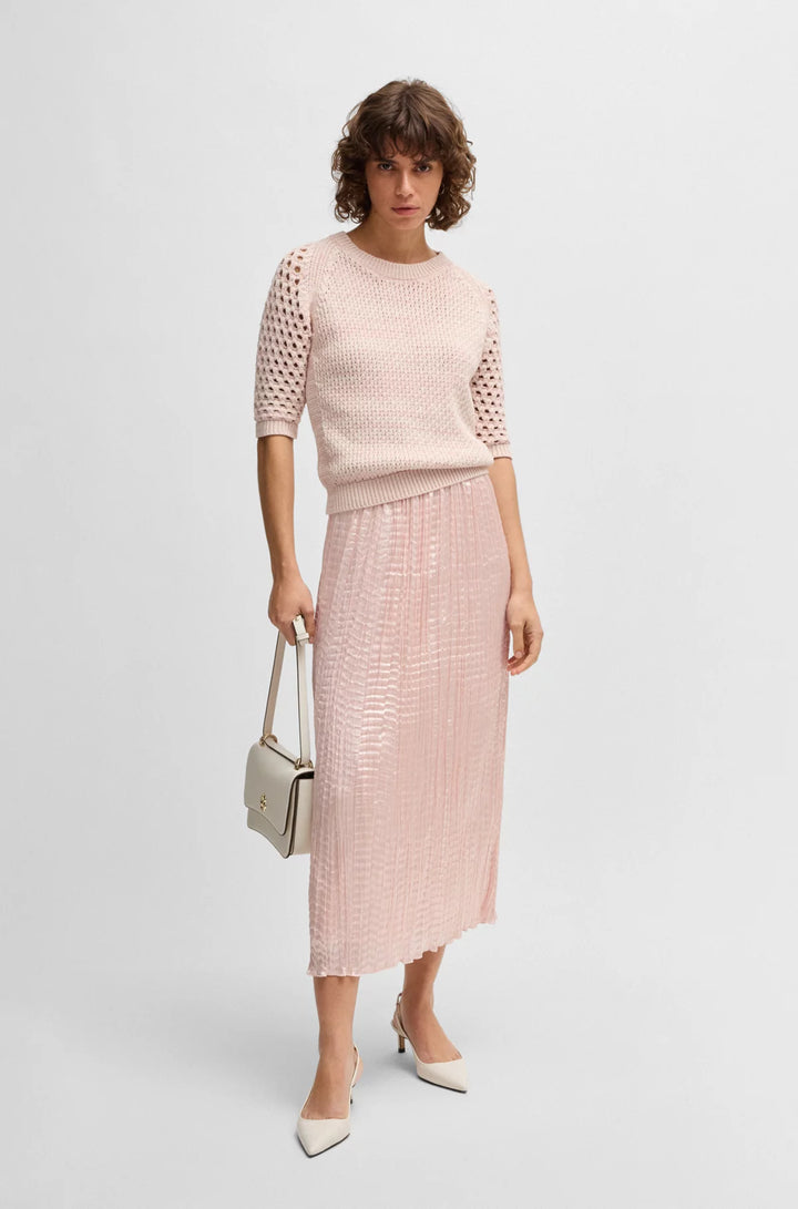 BOSS Slingback pumps in nappa leather