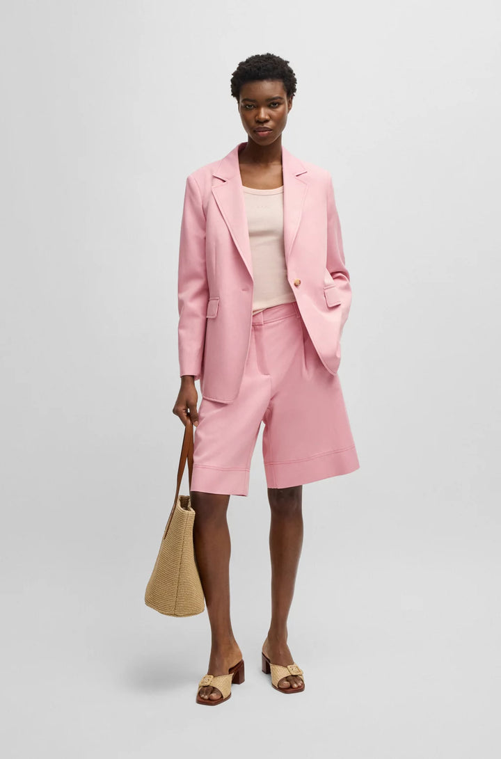 BOSS FORMAL SHORTS WITH FRONT PLEATS