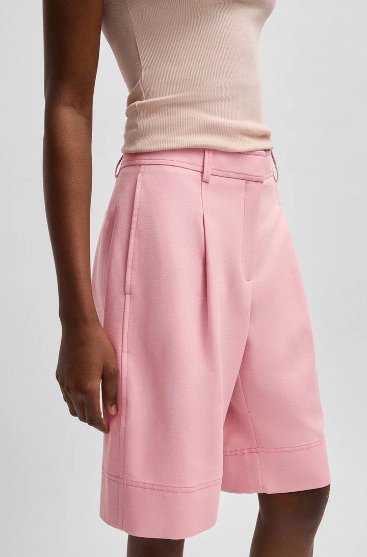 BOSS FORMAL SHORTS WITH FRONT PLEATS
