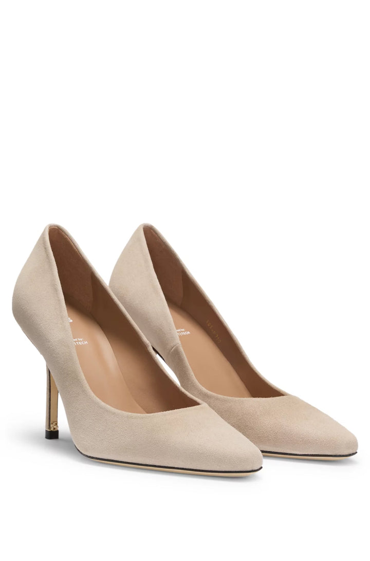 BOSS Suede pumps with GAIT-TECH® insole