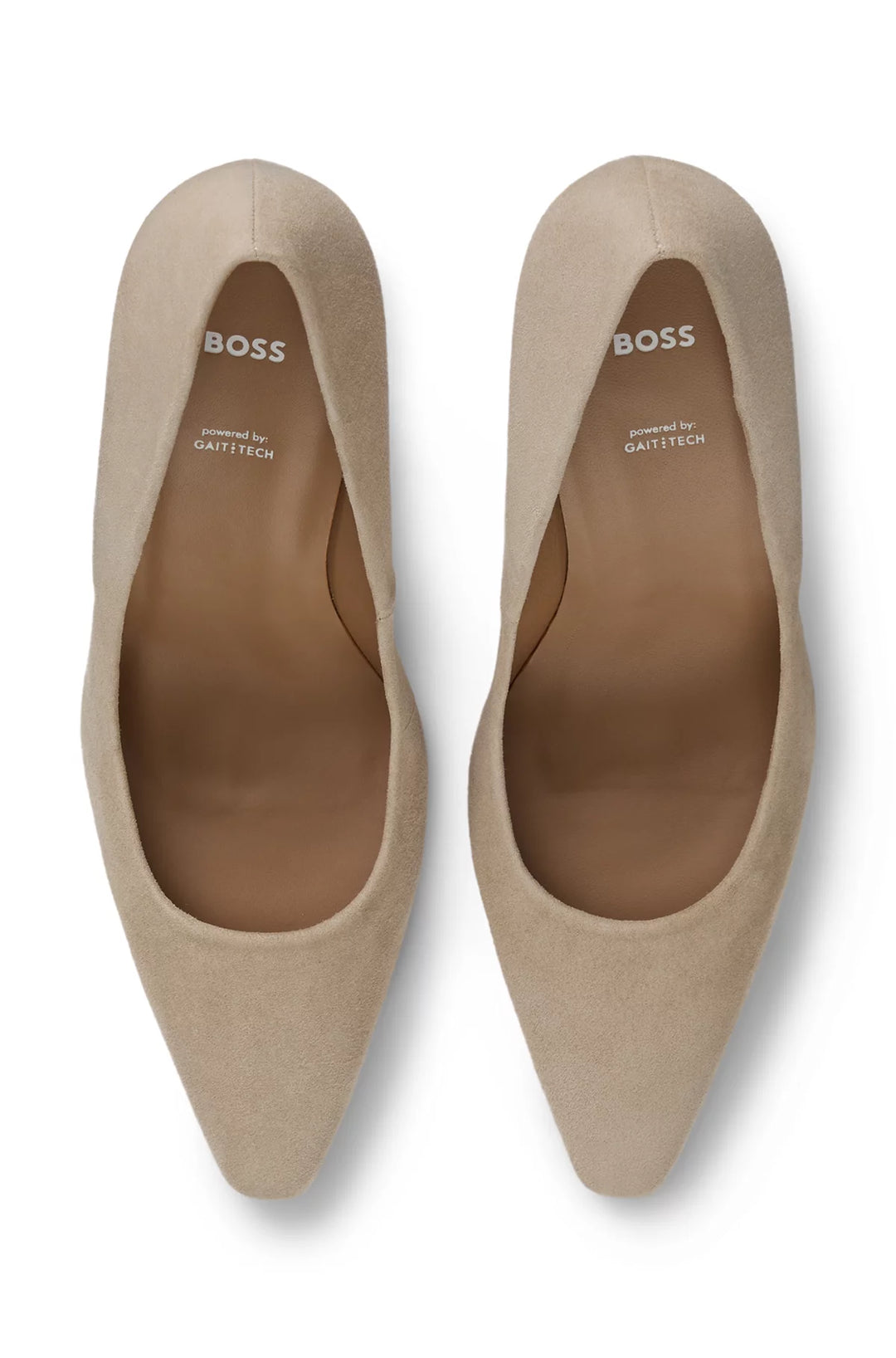 BOSS Suede pumps with GAIT-TECH® insole