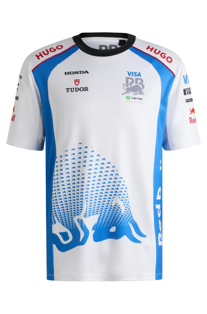 HUGO X VCARB FANWEAR T-SHIRT WITH DEGRADÉ BULL MOTIF