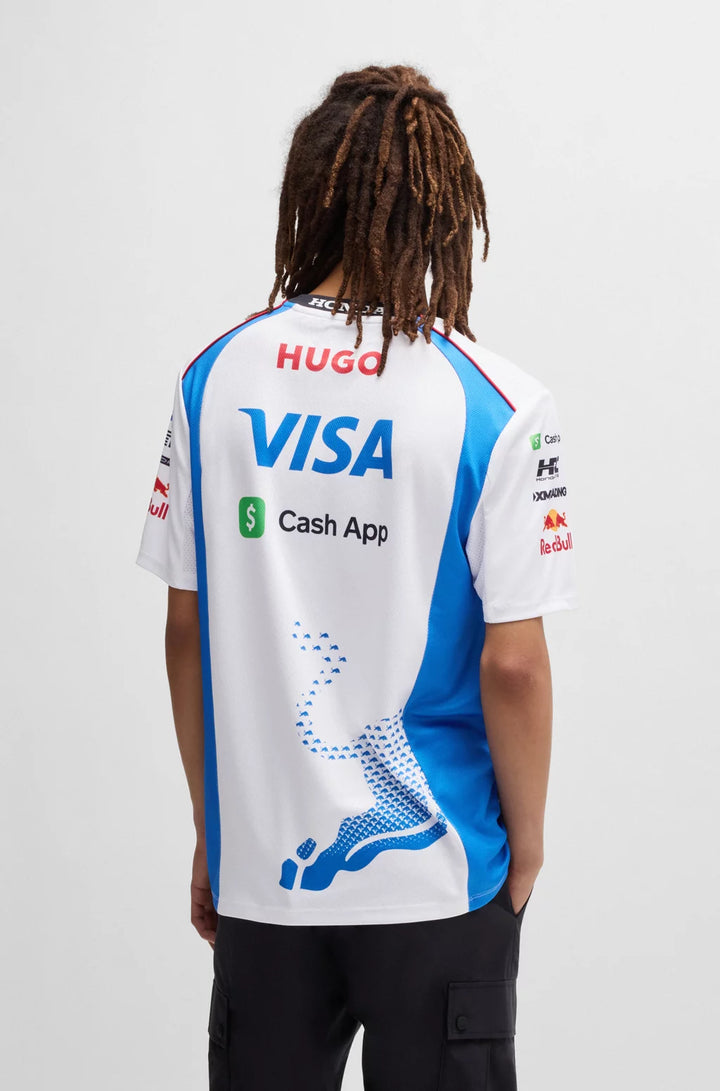 HUGO X VCARB FANWEAR T-SHIRT WITH DEGRADÉ BULL MOTIF