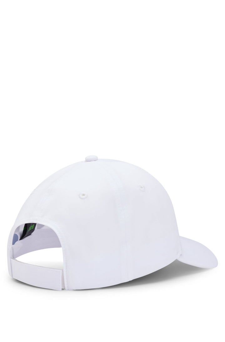 Boss Logo-detailed cap in stretch nylon