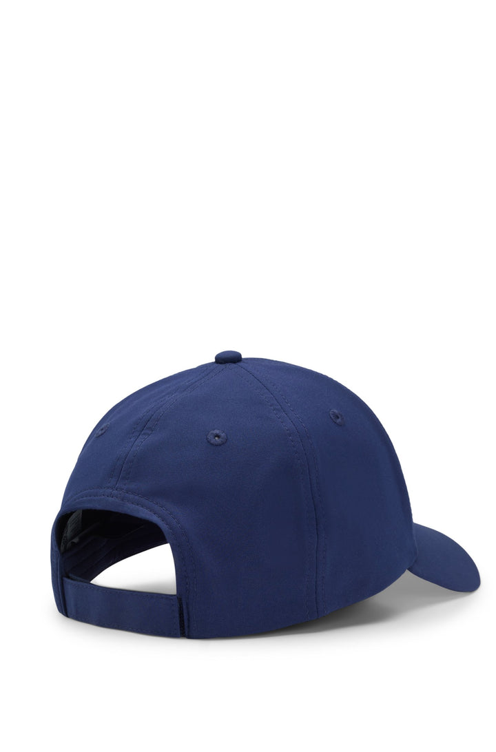Boss Logo-detailed cap in stretch nylon