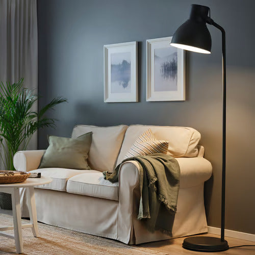 IKEA HEKTAR Floor lamp, dark gray