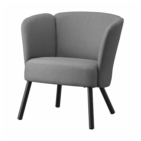 IKEA HERRÅKRA Armchair, Vissle gray