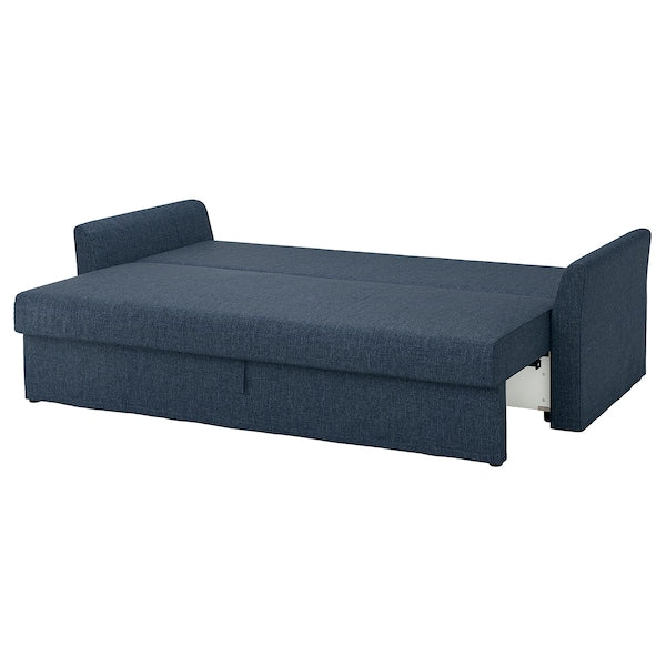 IKEA HOLMSUND 3-seat sleeper sofa, Kilanda dark blue