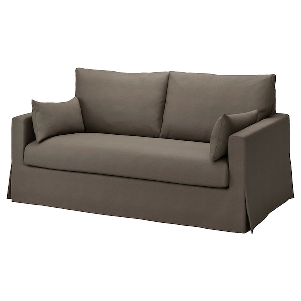IKEA HYLTARP Sleeper sofa, Gransel gray-brown