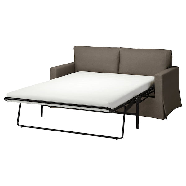 IKEA HYLTARP Sleeper sofa, Gransel gray-brown