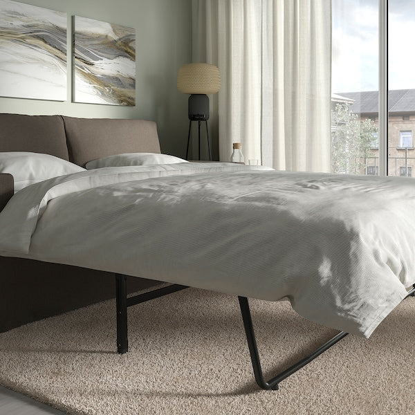 IKEA HYLTARP Sleeper sofa, Gransel gray-brown