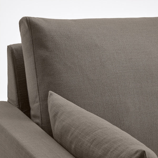 IKEA HYLTARP Sleeper sofa, Gransel gray-brown