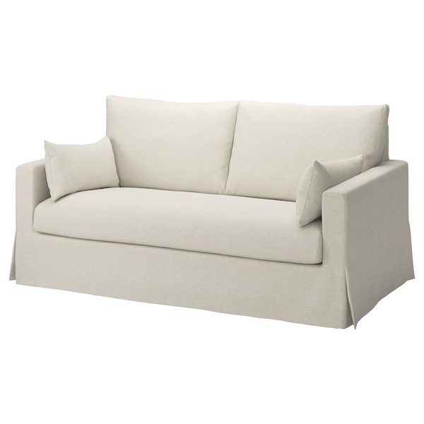 IKEA HYLTARP Sleeper sofa, Gransel natural