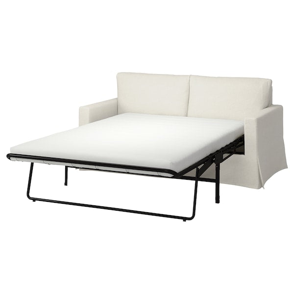 IKEA HYLTARP Sleeper sofa, Gransel natural