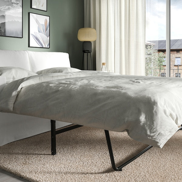 IKEA HYLTARP Sleeper sofa, Hallarp white