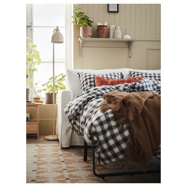 IKEA HYLTARP Sleeper sofa, Hallarp white
