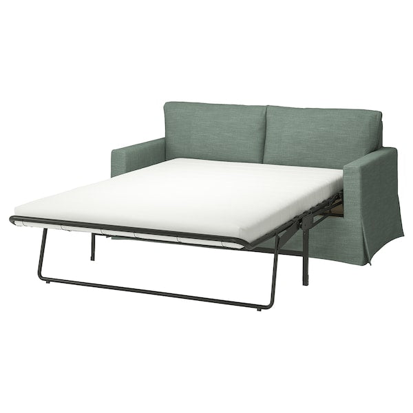 IKEA HYLTARP Sleeper sofa, Hemmesta gray-green