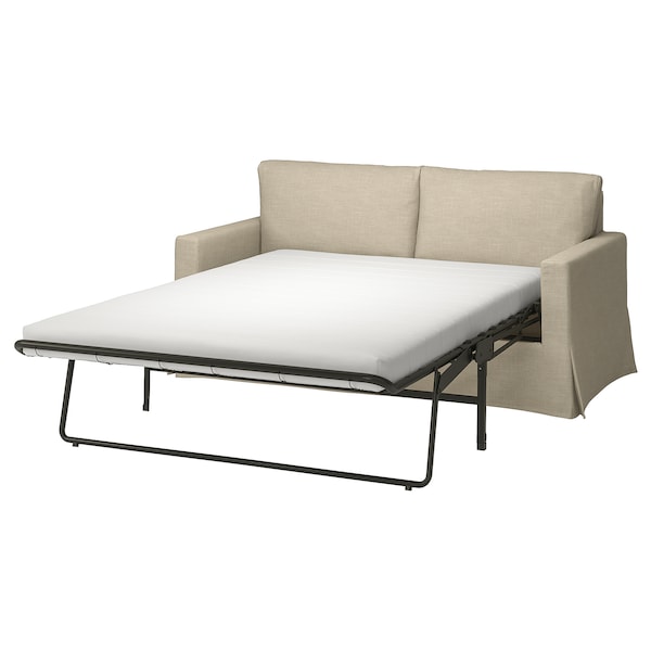 IKEA HYLTARP Sleeper sofa, Hemmesta light beige