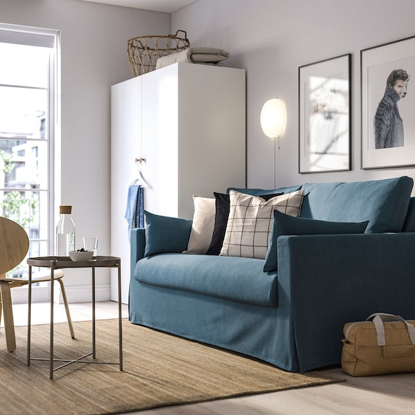 IKEA HYLTARP Sleeper sofa, Tallmyra blue
