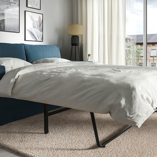 IKEA HYLTARP Sleeper sofa, Tallmyra blue