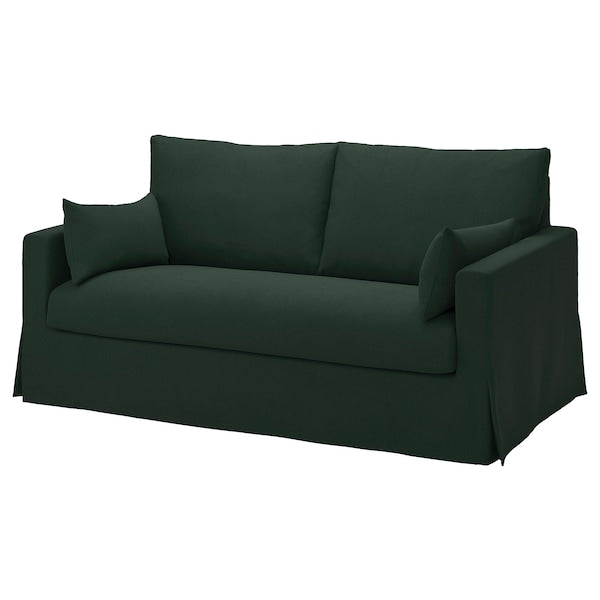 IKEA HYLTARP Sleeper sofa, Tallmyra dark green