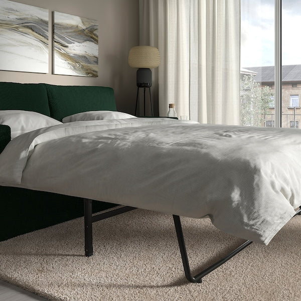 IKEA HYLTARP Sleeper sofa, Tallmyra dark green