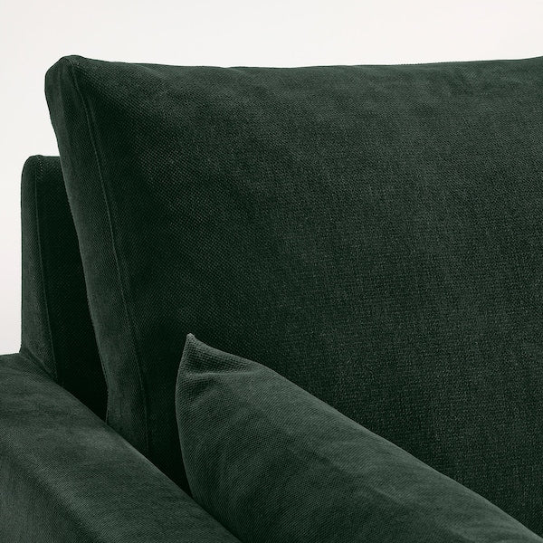 IKEA HYLTARP Sleeper sofa, Tallmyra dark green