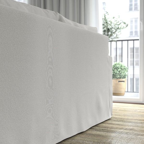 IKEA HYLTARP Sleeper sofa, Tallmyra white/black