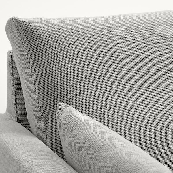 IKEA HYLTARP Sleeper sofa, Tallmyra white/black