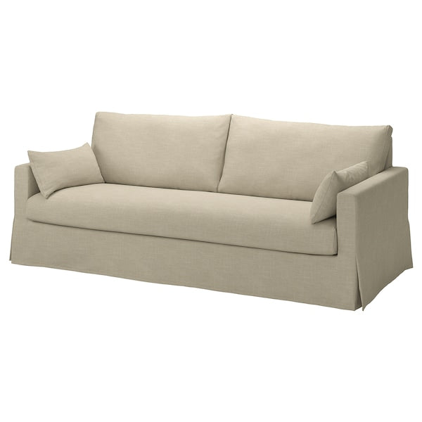 IKEA HYLTARP Sofa, Hemmesta light beige