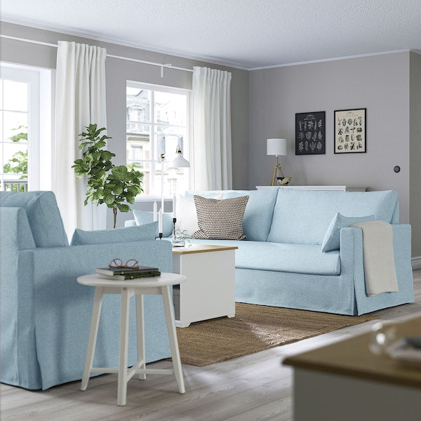 IKEA HYLTARP Sofa, Kilanda pale blue