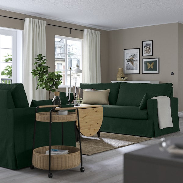 IKEA HYLTARP Sofa, Tallmyra dark green