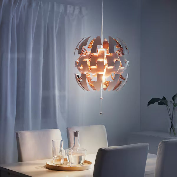 IKEA PS 2014 Pendant lamp, white/copper color, 14 "