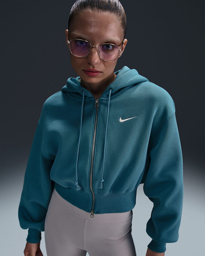 Nike Sportswear Phoenix Fleece Women's Loose Cropped Full-Zip Hoodie