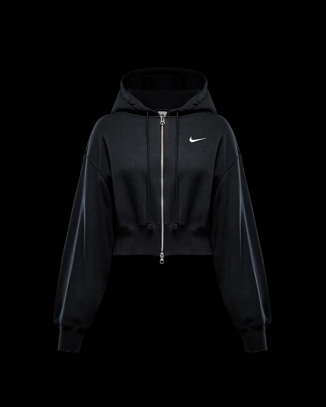 Nike Sportswear Phoenix Fleece Women's Loose Cropped Full-Zip Hoodie