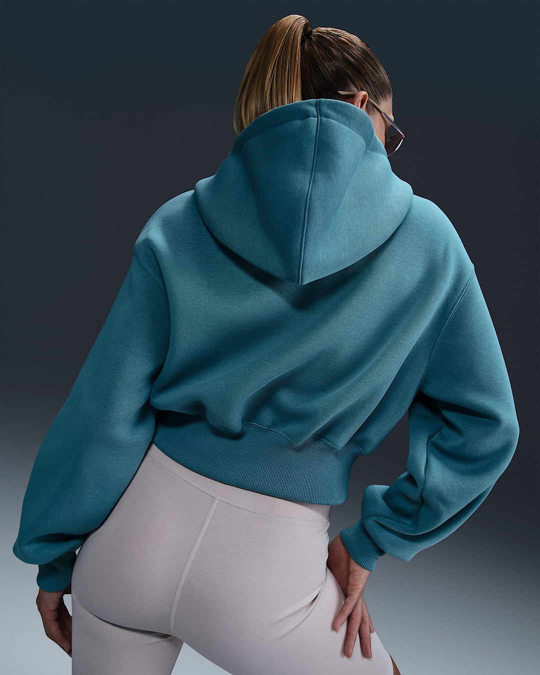 Nike Sportswear Phoenix Fleece Women's Loose Cropped Full-Zip Hoodie