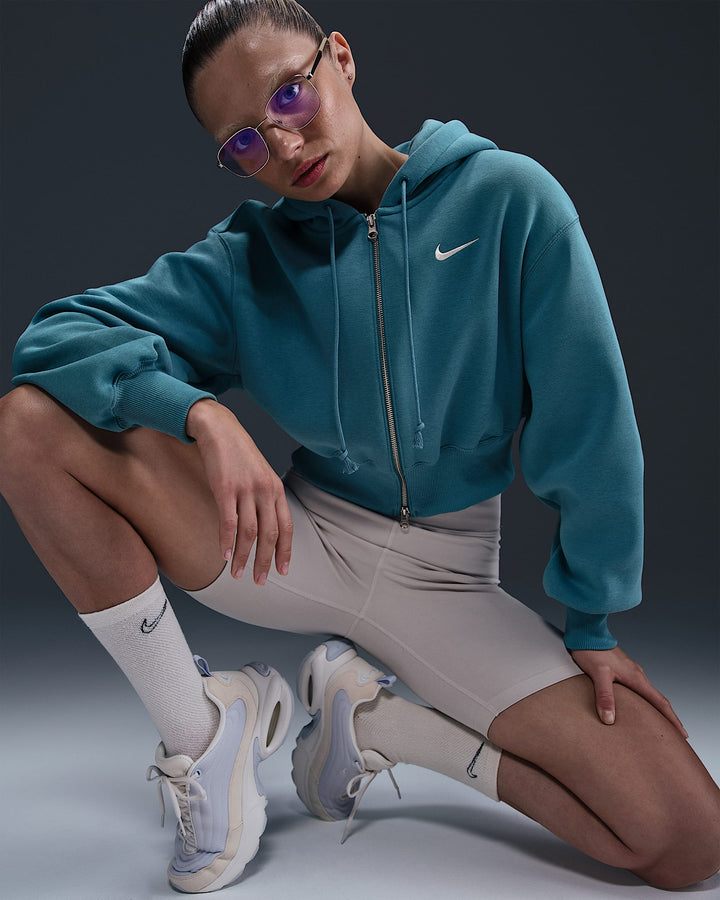 Nike Sportswear Phoenix Fleece Women's Loose Cropped Full-Zip Hoodie