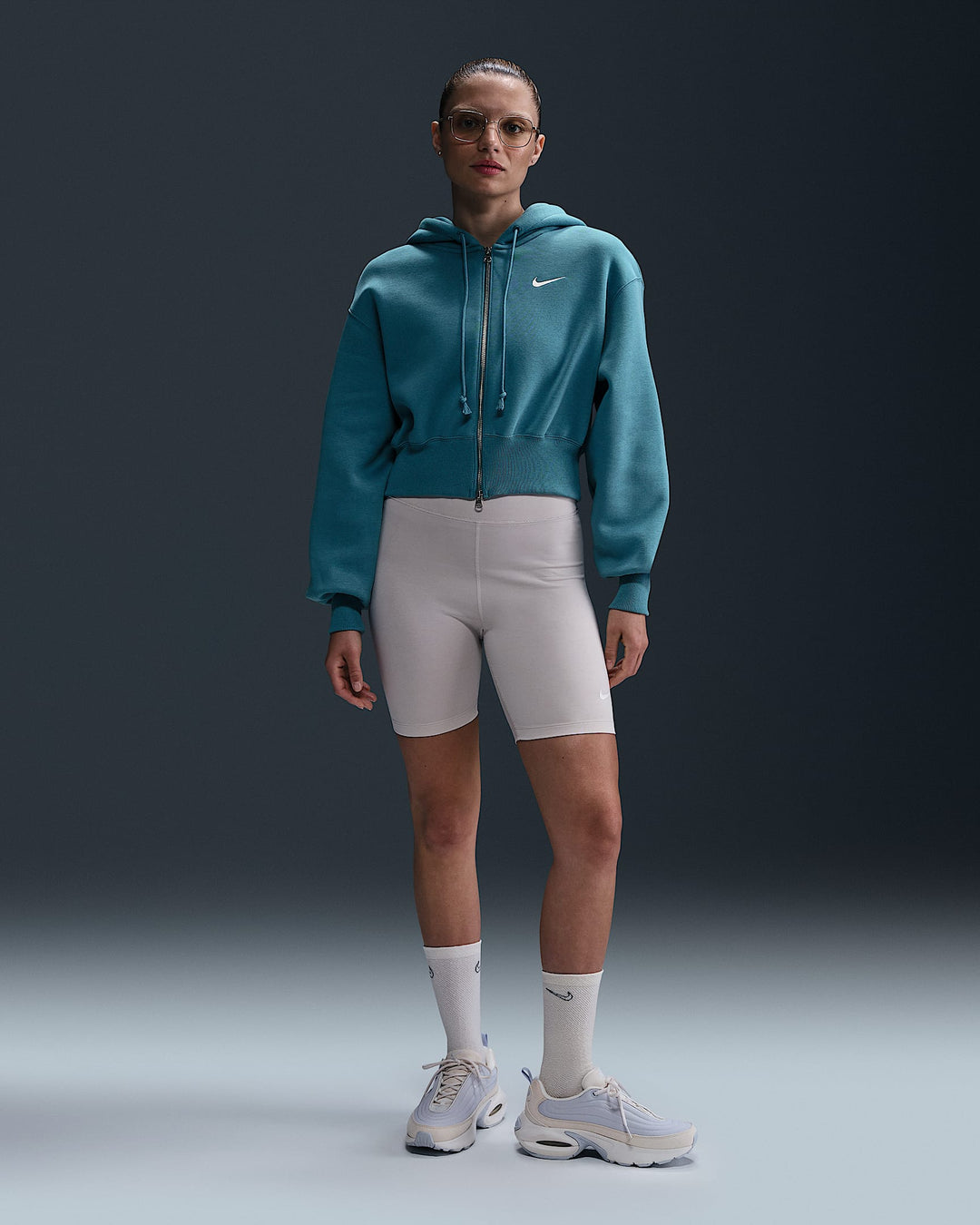 Nike Sportswear Phoenix Fleece Women's Loose Cropped Full-Zip Hoodie