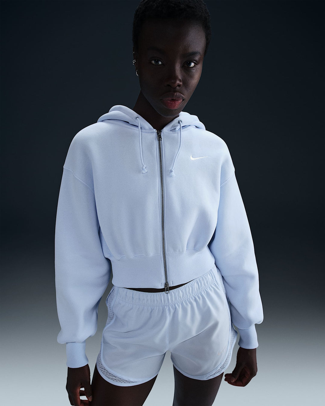 Nike Sportswear Phoenix Fleece Women's Loose Cropped Full-Zip Hoodie