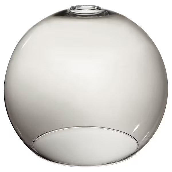IKEA JAKOBSBYN / JÄLLBY Pendant lamp, smoked glass/brass plated