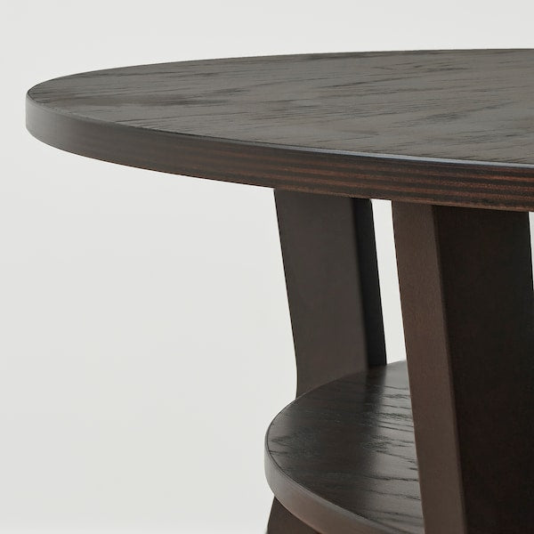 IKEA JAKOBSFORS Coffee table, dark brown stained oak veneer, 31 1/2 "