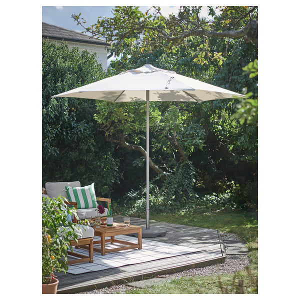 IKEA JOGGESÖ Umbrella, light grey-beige, 118 1/8 "