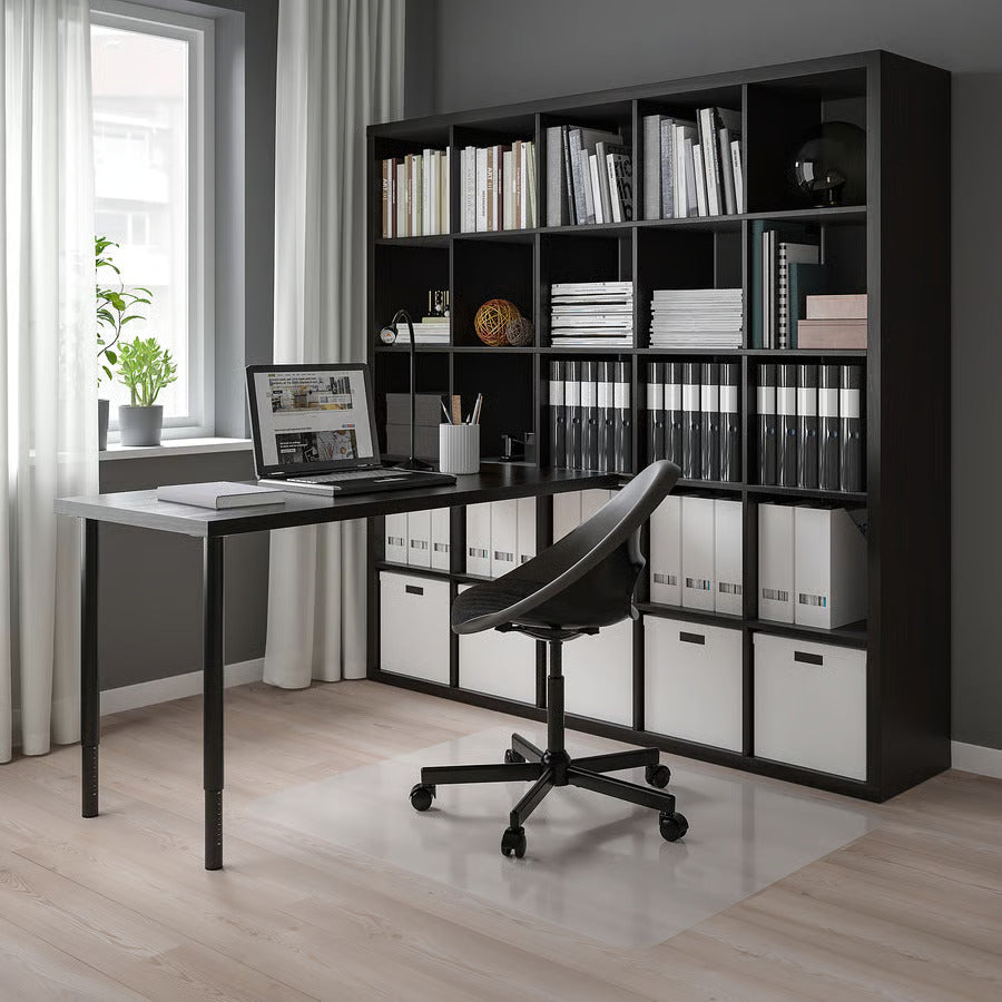 IKEA KALLAX / LAGKAPTEN Workstation, 71 5/8x70 1/2x71 5/8 "