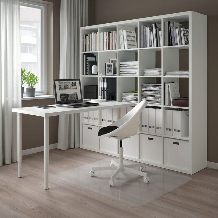 IKEA KALLAX / LAGKAPTEN Workstation, 71 5/8x70 1/2x71 5/8 "